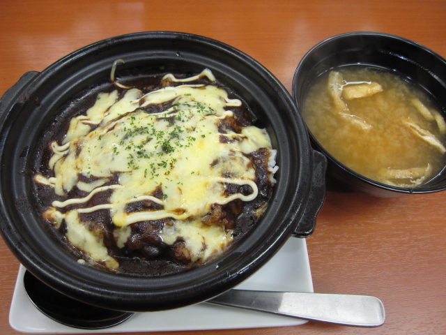 1/14夜勤明けその1 東京チカラめし「焼きチーズカレー並¥430」@八王子_b0042308_8222731.jpg