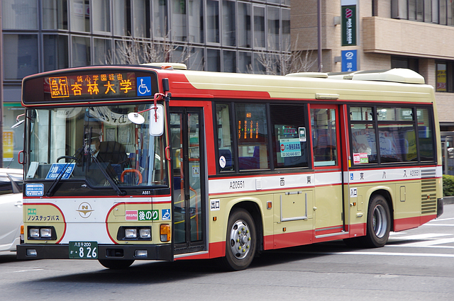 路線バス　西東京バス　モケット生地　バス廃品 西東京バス 車・バイク・自転車 路線バス 西東京バス モケット