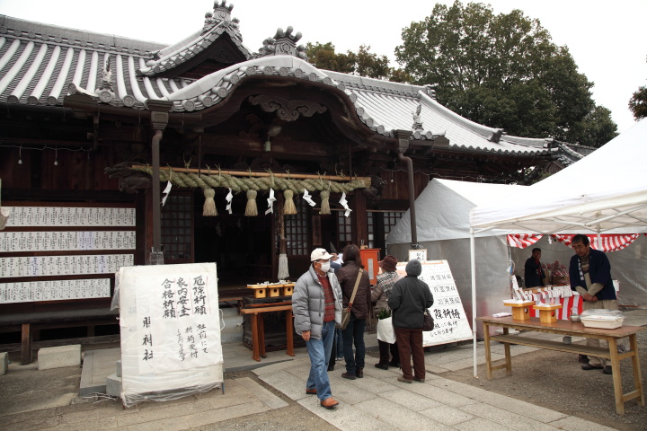 ちきり神社　お火焚き_a0165631_12265863.jpg