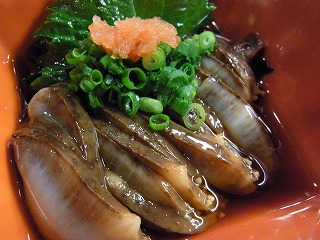 阿久根の赤ナマコ_f0157910_14231289.jpg