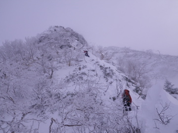 山1/2012＠霞沢岳西尾根_c0015132_010112.jpg