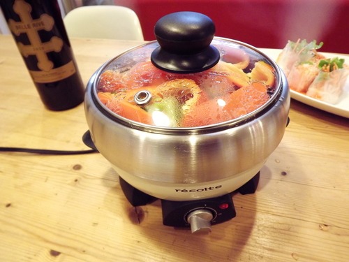 POT DUOを使ってバーニャカウダ&チーズフォンデュ♪♪_b0125570_1056239.jpg