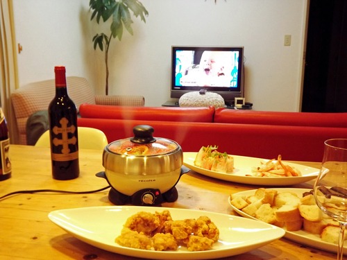 POT DUOを使ってバーニャカウダ&チーズフォンデュ♪♪_b0125570_1057344.jpg
