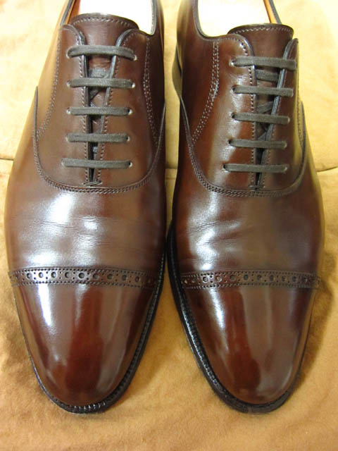 John Lobb ジョンロブのPhilip II フィリップⅡの靴磨き John Lobb ジョンロブのPhilip II フィリップⅡの靴磨き