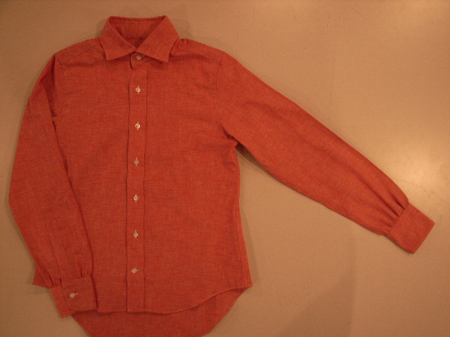 \"NATURALPLY × TheThreeRobbers WIDE COLLAR SHIRT RED CHAMBRAY\"ってこんなこと。_c0140560_13562434.jpg