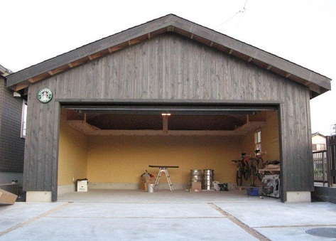 愛知県の木製ガレージ　Mokusei 6M6M　です_a0211886_10371615.jpg