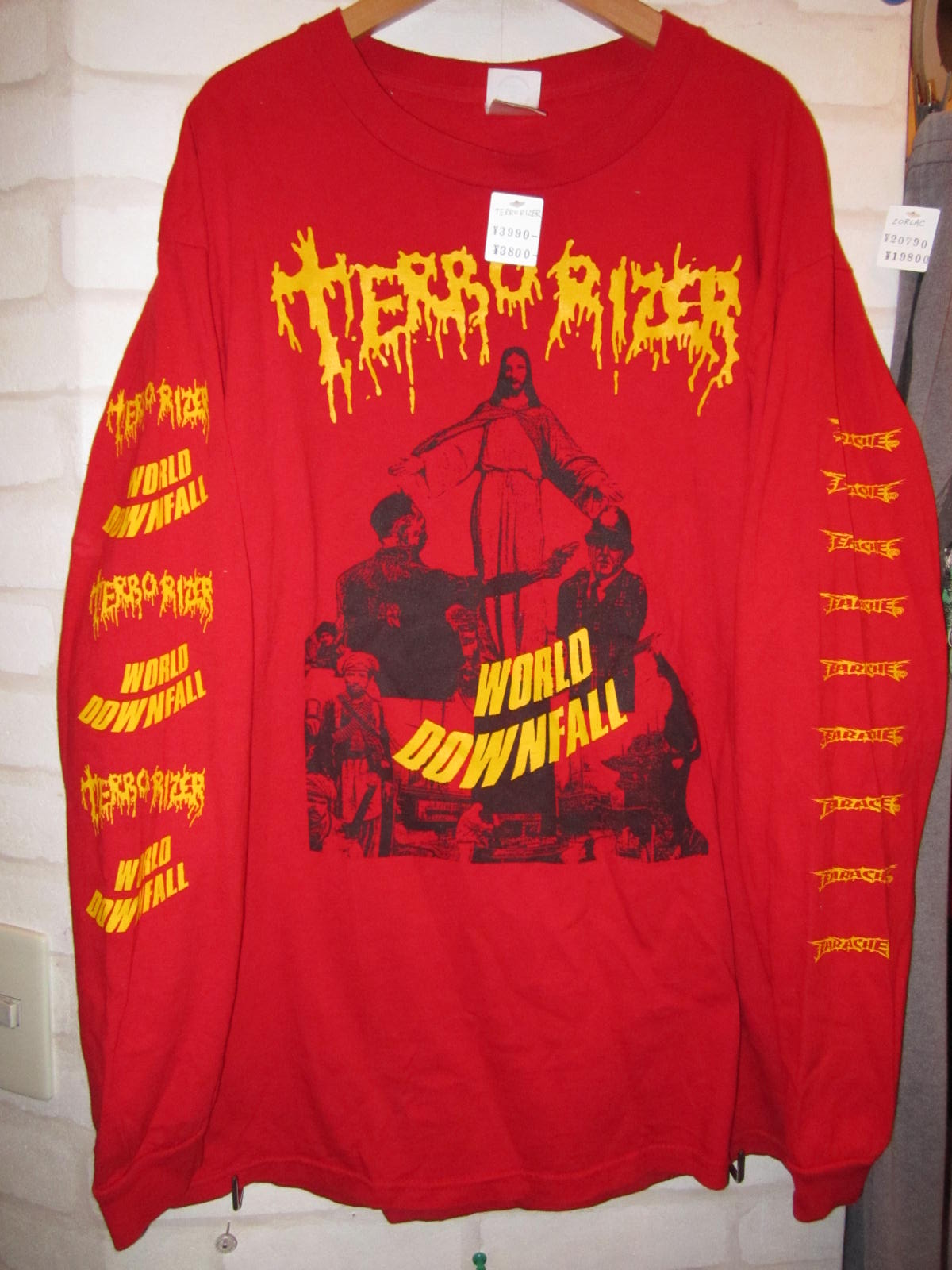 Terrorizer テロライザー Earache 4面プリントtシャツ 高円寺 古着屋 マッドセクションブログ Terrorizer テロライザー Earache 4面プリントtシャツ 高円寺 古着屋 マッドセクションブログ