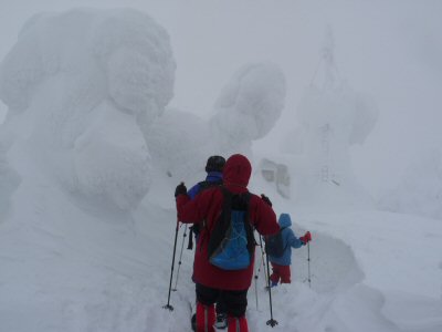 今シーズン初スノーシュー_f0019247_1631763.jpg