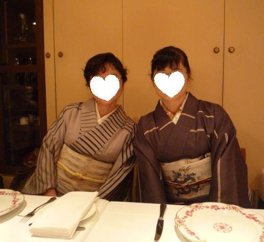 着物姿4人で、美味しいフレンチ・ラニオンへ。_f0181251_17491457.jpg