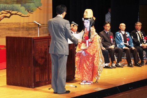 岡山県民俗芸能大会　初日_f0238663_1036139.jpg