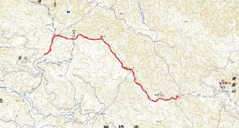 背振の縦走路を歩きたくて　背振山（１０５５ｍ）_c0077338_21176.jpg