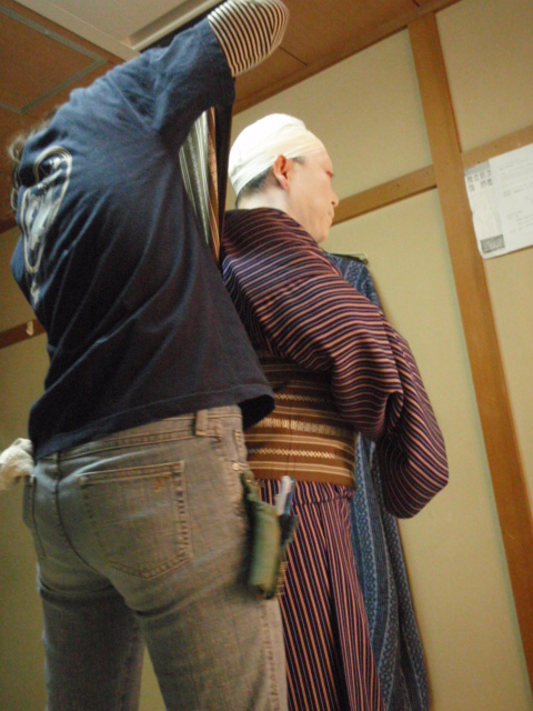 南座・前進座・山崎辰三郎さん女形変身講座_f0181251_1738689.jpg