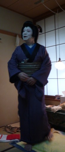 南座・前進座・山崎辰三郎さん女形変身講座_f0181251_17501491.jpg
