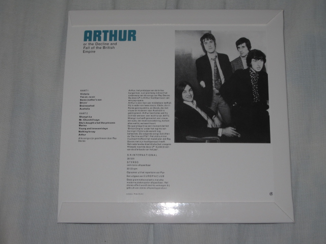 THE KINKS / Arthur Or The Decline And Fall Of The British Empire (紙ジャケ)_b0042308_9162651.jpg