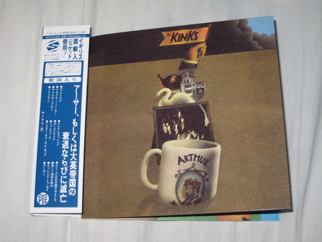 THE KINKS / Arthur Or The Decline And Fall Of The British Empire (紙ジャケ)_b0042308_984717.jpg