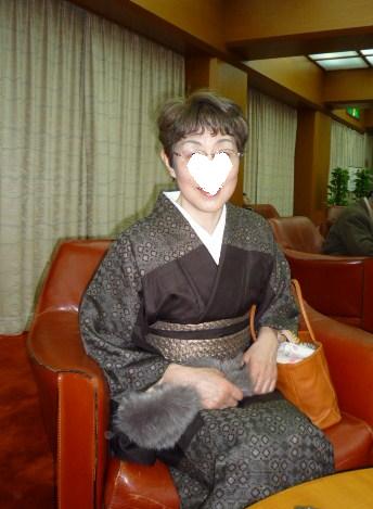 南座・前進座・お洒落な母娘さんの着物姿。_f0181251_17451330.jpg