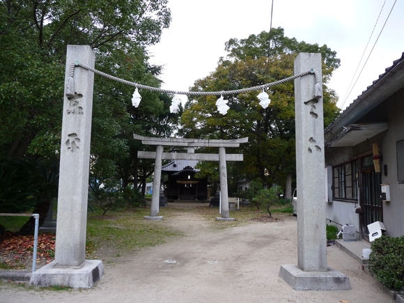 神功皇后凱旋の跡　「清水八幡神社」_e0165472_12204023.jpg