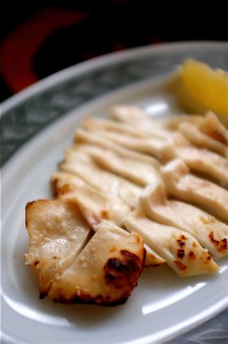 塩麹漬けのイカ焼き 犬とご飯と雑貨
