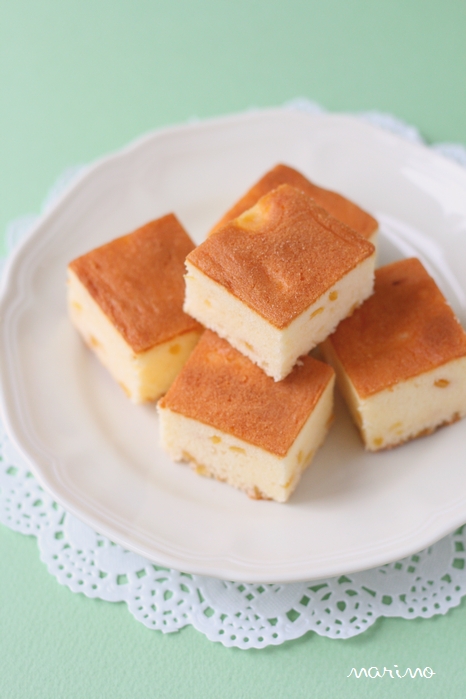 爽やか 柚子のバターケーキ Marimo Cafe