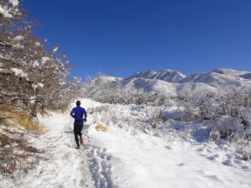 2012/01/22 Salt Lake City Trip Day.5 Shoreline Snow Running_b0220886_13492451.jpg