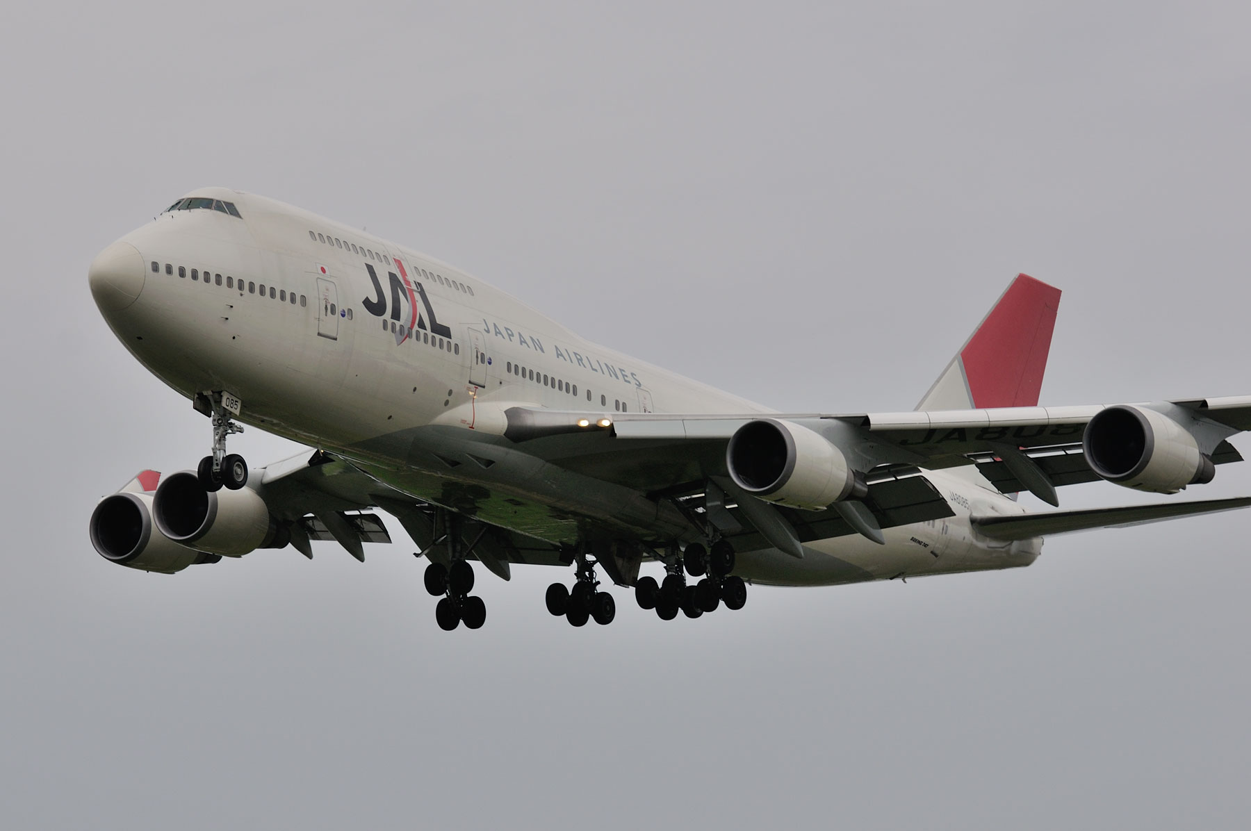 BOEING 747-400 / JA8085 - JALジャンボ in 仙台 (到着) - : SKY BOEING 747-400 / JA8085 - JALジャンボ in 仙台 (到着) - : SKY