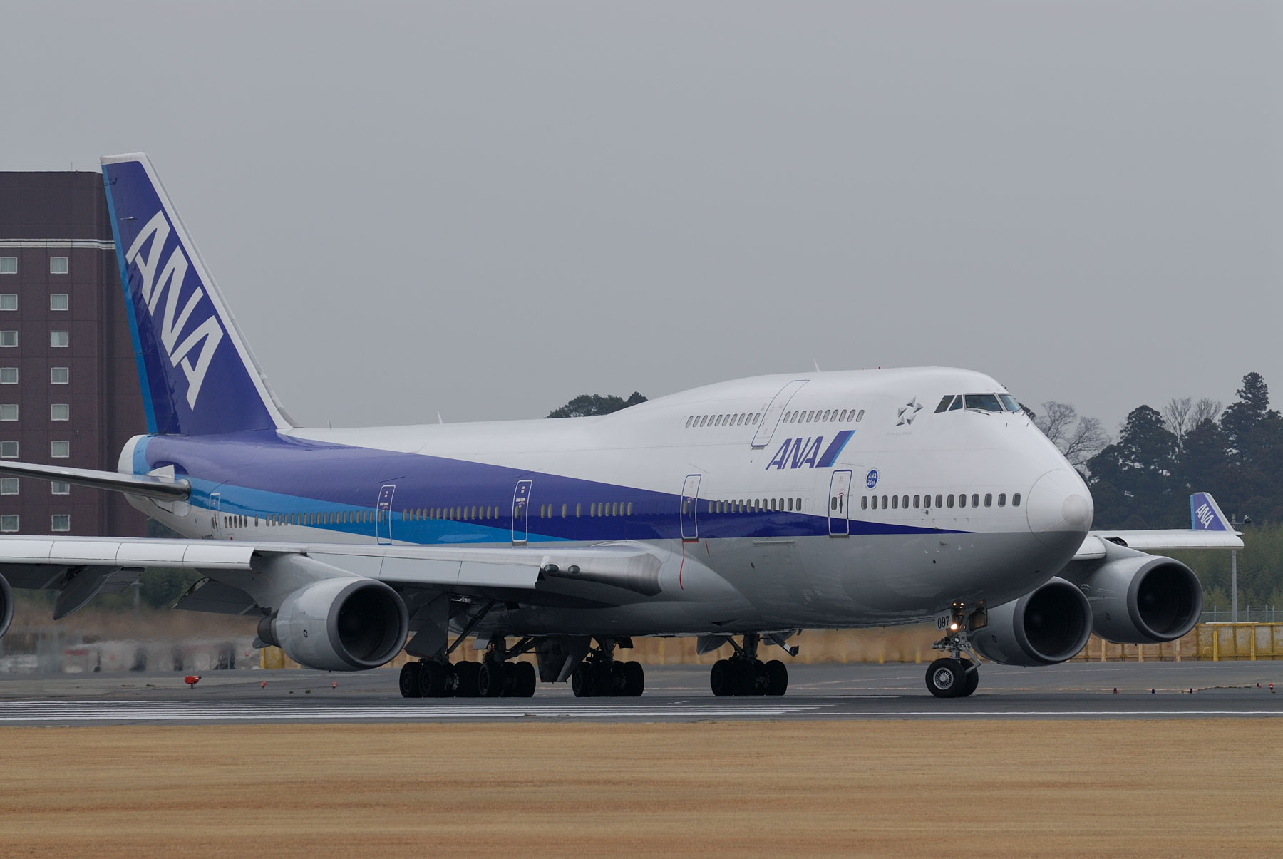 BOEING 747-400 / JA8097 - ANA 20th - : SKY LOUNGE GARDEN BOEING 747-400 / JA8097 - ANA 20th - : SKY LOUNGE GARDEN