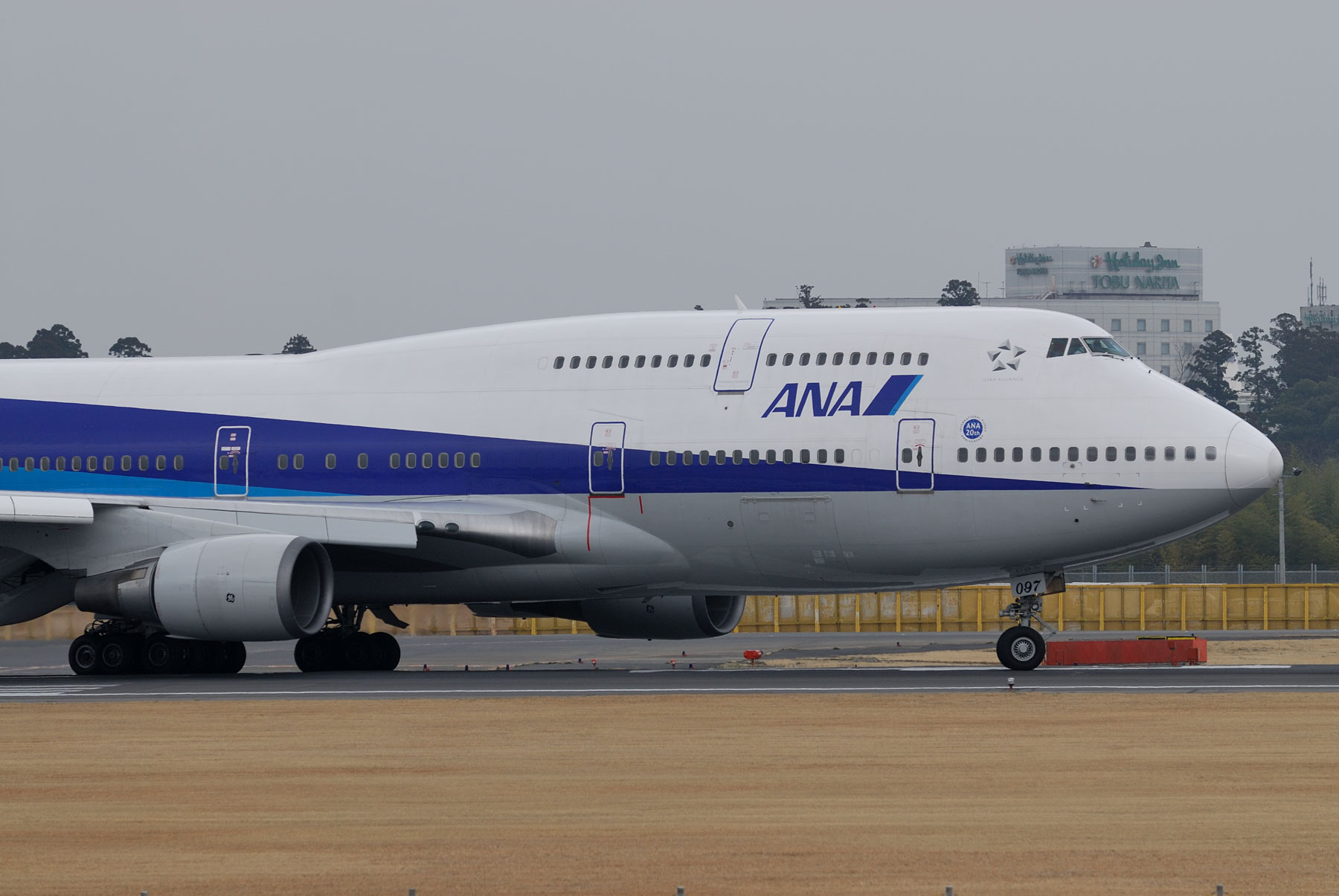 BOEING 747-400 / JA8097 - ANA 20th - : SKY LOUNGE GARDEN BOEING 747-400 / JA8097 - ANA 20th - : SKY LOUNGE GARDEN