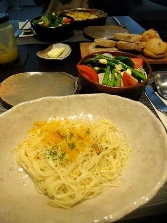 からすみパスタでランチ_f0111926_111186.jpg