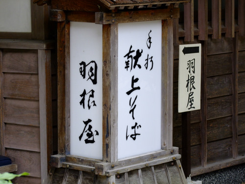 「島根県 出雲・松江を巡る旅2011 出雲文化伝承館内 羽根屋の出雲そば」_a0000029_1143650.jpg