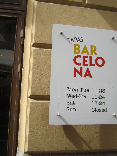 2011年GWストックホルム×ヘルシンキ旅行⑯BAR CELONA〜KAISLA〜中央駅構内テイクアウト_a0254130_11435443.jpg