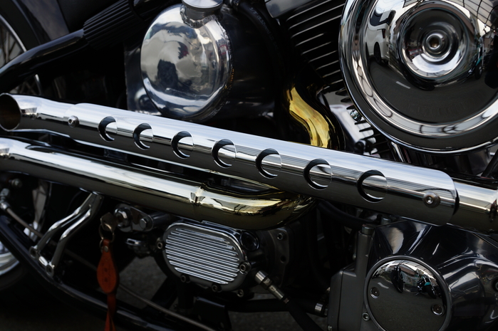 マフラーをワンオフ！ : SIMMONS-CYCLES BLOG