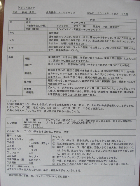 ジュニア野菜ソムリエ試験結果発表 一期一会 あけぼのフェニックスからあなたへ ジャムおばさんの気まま日記