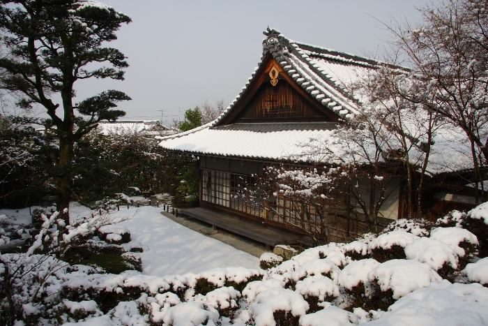 雪の一乗寺のお寺巡り －圓光寺～金福寺－_b0169330_034439.jpg