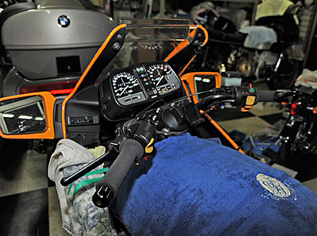 【K100LT用ハンドルの加工】_e0218639_21352252.jpg