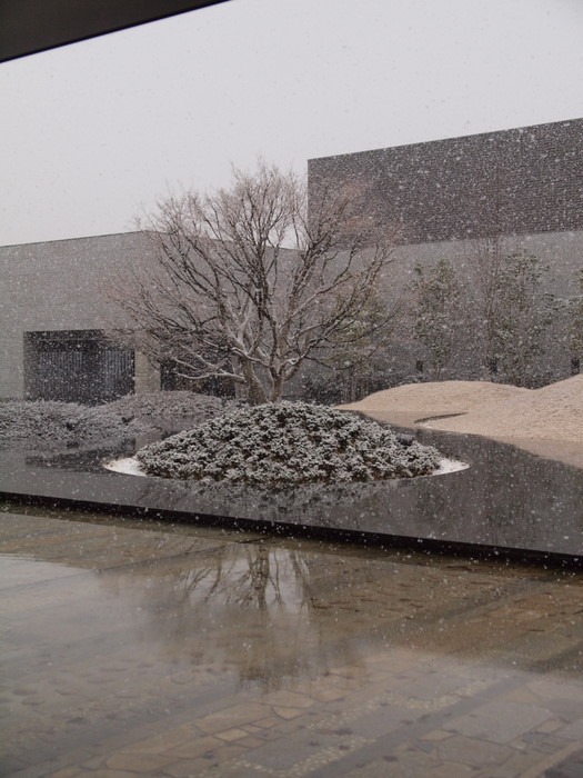 「西風館」中庭の雪景色_c0116915_0561165.jpg