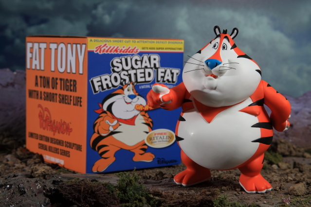 Fat Tony by Ron English! : ZacPacのTOYS ARE FOREVER♪ Fat Tony by Ron English! : ZacPacのTOYS ARE FOREVER♪
