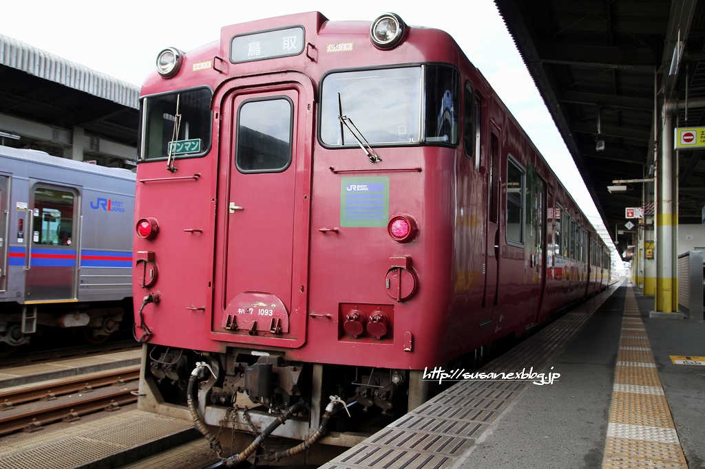 「ぼくの夏休み2011ヽ(ﾟ∀ﾟ)ﾉ（笑）」【８】　鳥取駅～智頭駅編(・∀・)_f0136656_23402399.jpg