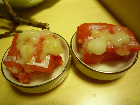 京都 2012年 正月 「柊家 別館 」さん。二日目、夕食_a0207973_16313044.jpg