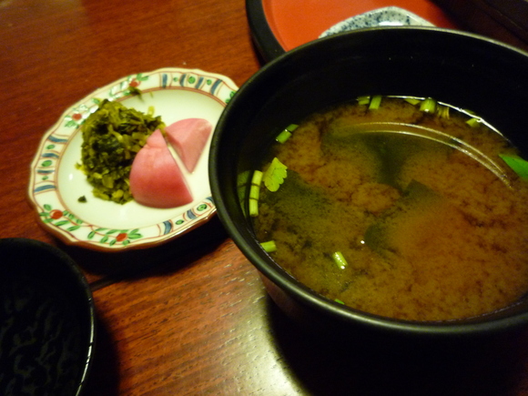 京都 2012年 正月 「柊家 別館 」さん。二日目、夕食_a0207973_1636515.jpg