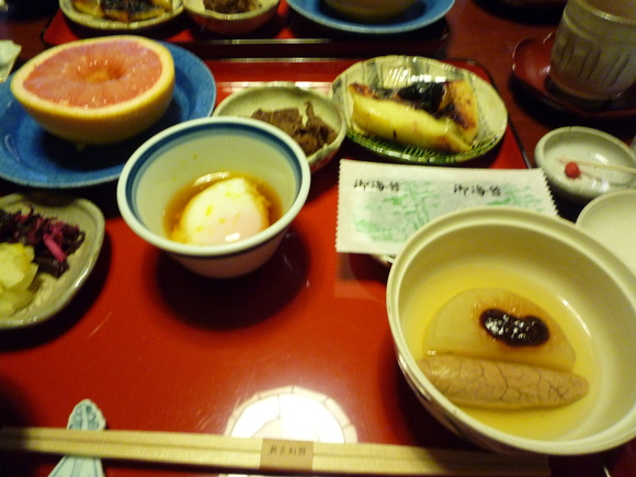 京都 2012年 正月 「柊家 別館 」さん。三日目、朝食_a0207973_17405461.jpg