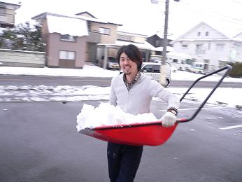 雪だるまさん _e0148776_14243136.jpg