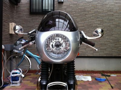 W650 Bikini-Cowl ～HID ETC etc...～_c0150032_031039.jpg