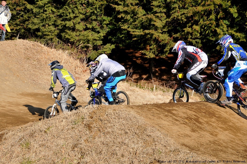 2012JOSF緑山オープニングレース（１月定期戦）VOL５：BMXマスターズ決勝 動画あり_b0065730_23182748.jpg