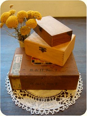 Wooden Box × 3 _c0220830_15273327.jpg