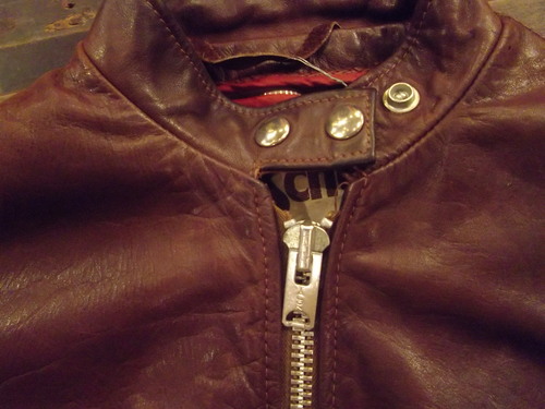 男前な　\"SCHOOT” BrownLeather　Riders JKT_a0182112_20504349.jpg