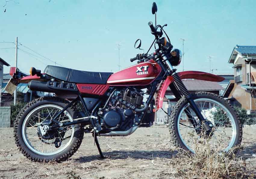 ヤマハXT250初期型と30年前の埼玉県北本市♪ : すえドンのフォト日記