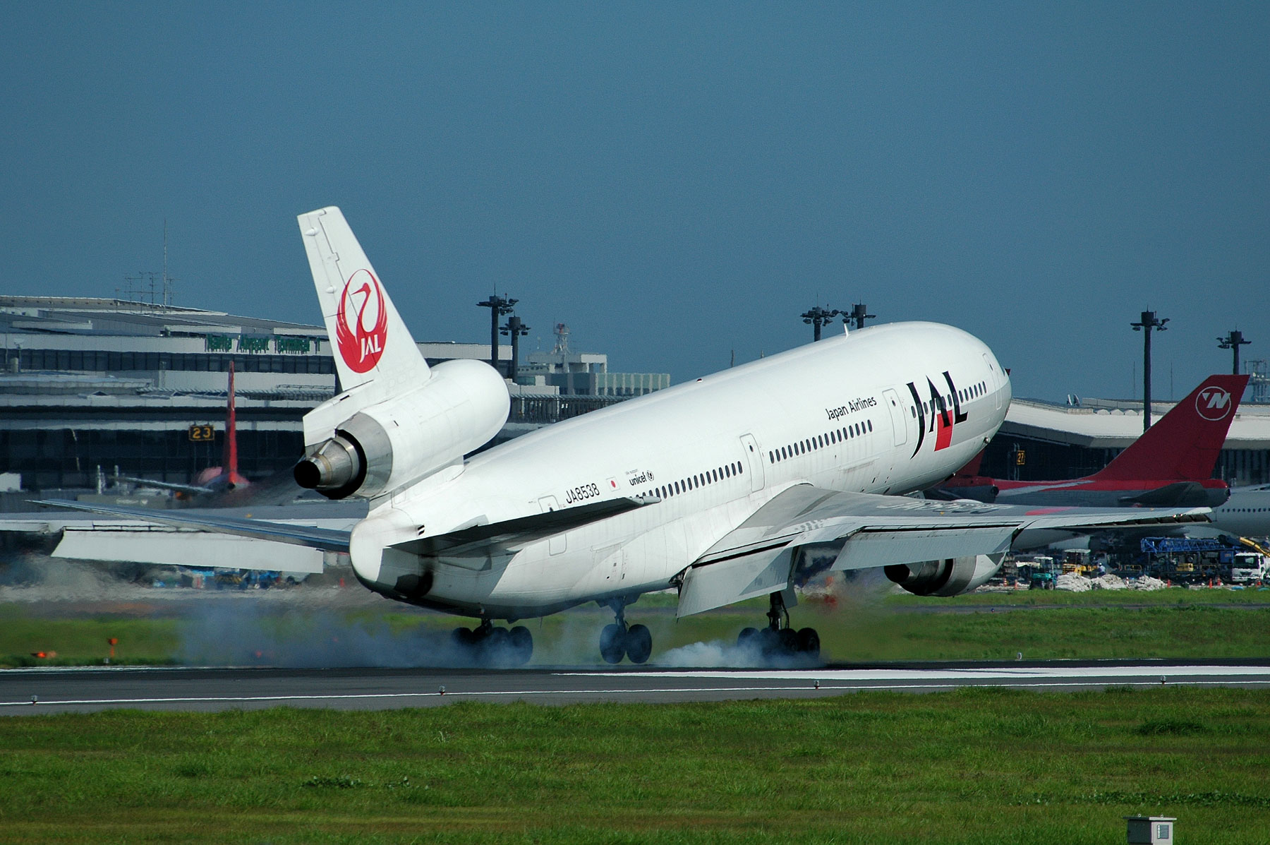 JAL□日本航空□DC-10□JA8530□昭和□1970's□エアライン発行 Lines JAL□日本航空□DC-10□JA8530□昭和□1970's□エアライン発行 Lines