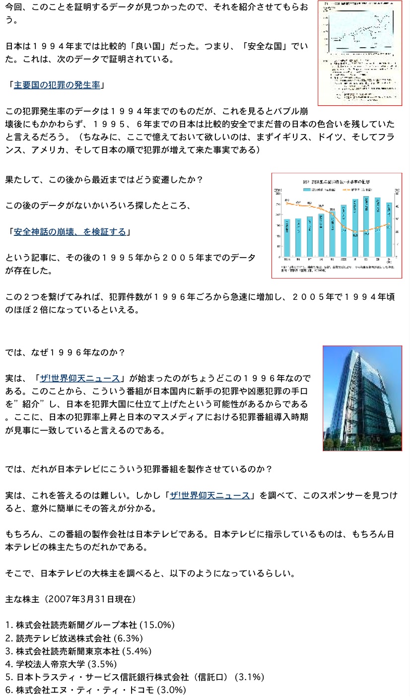 A Happy New Crime ! : 物理学者はミタ！「テレビは見ないに限る！」_e0171614_16374544.jpg