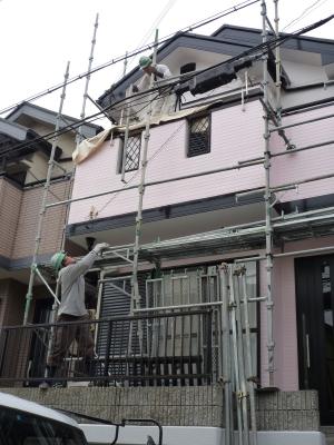 足場解体_c0092689_18582399.jpg