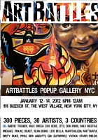 ニューヨークのアーティスト達が対決するアートバトル Art Battles_b0007805_0471231.jpg